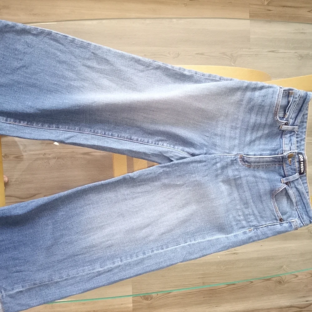 Joe Fresh Women's Denim Straight Leg Jeans - Picture 3 of 4
